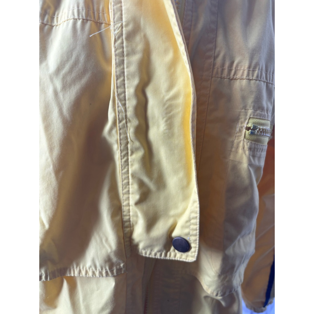 Women's London Fog Yellow & Blue Jacket Size S - Picture 4 of 9